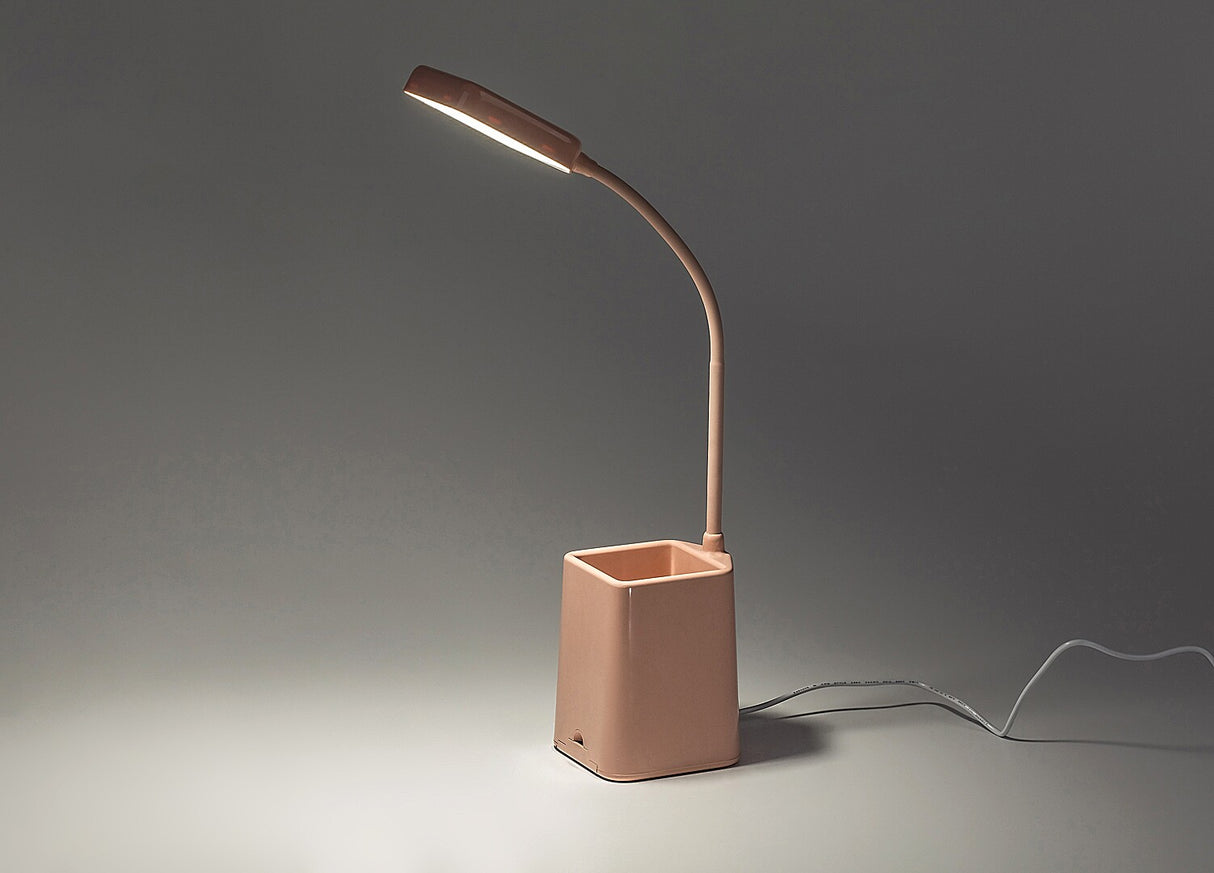 Lampa de birou Arvid, roz, LED 6W, 300lm, 5000K, IP20, Rabalux, 74245