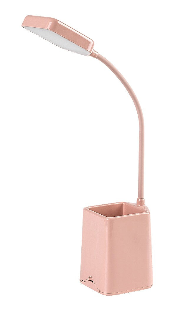 Lampa de birou Arvid, roz, LED 6W, 300lm, 5000K, IP20, Rabalux, 74245