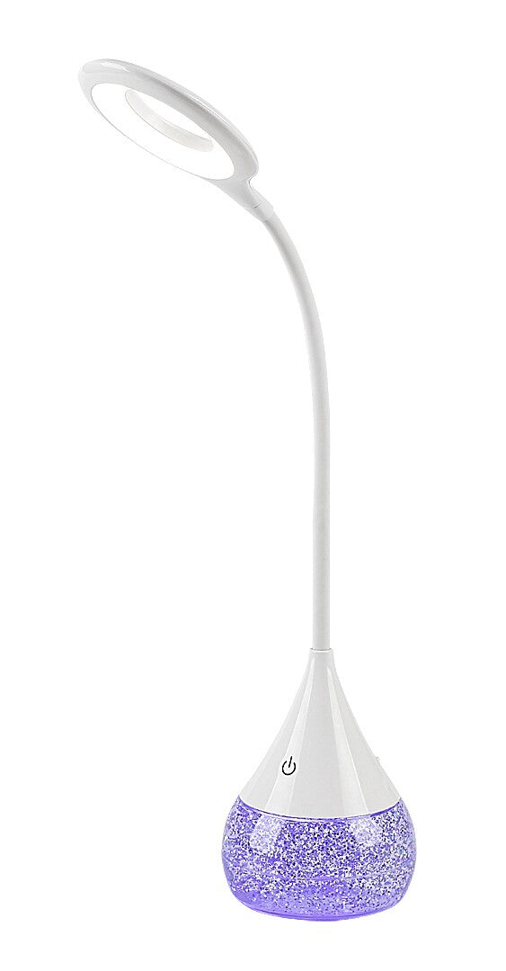 Lampa de birou Vivter alb LED 4W 220lm 4000K RGB IP20 Rabalux 74248