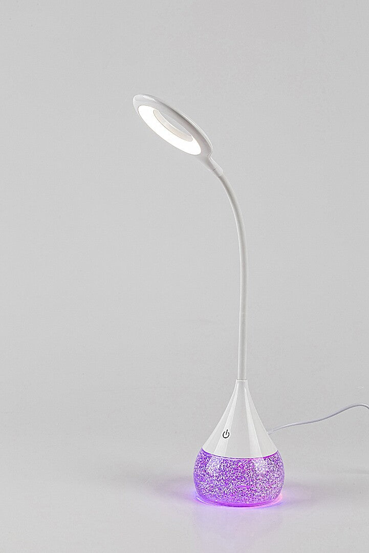 Lampa de birou Vivter alb LED 4W 220lm 4000K RGB IP20 Rabalux 74248