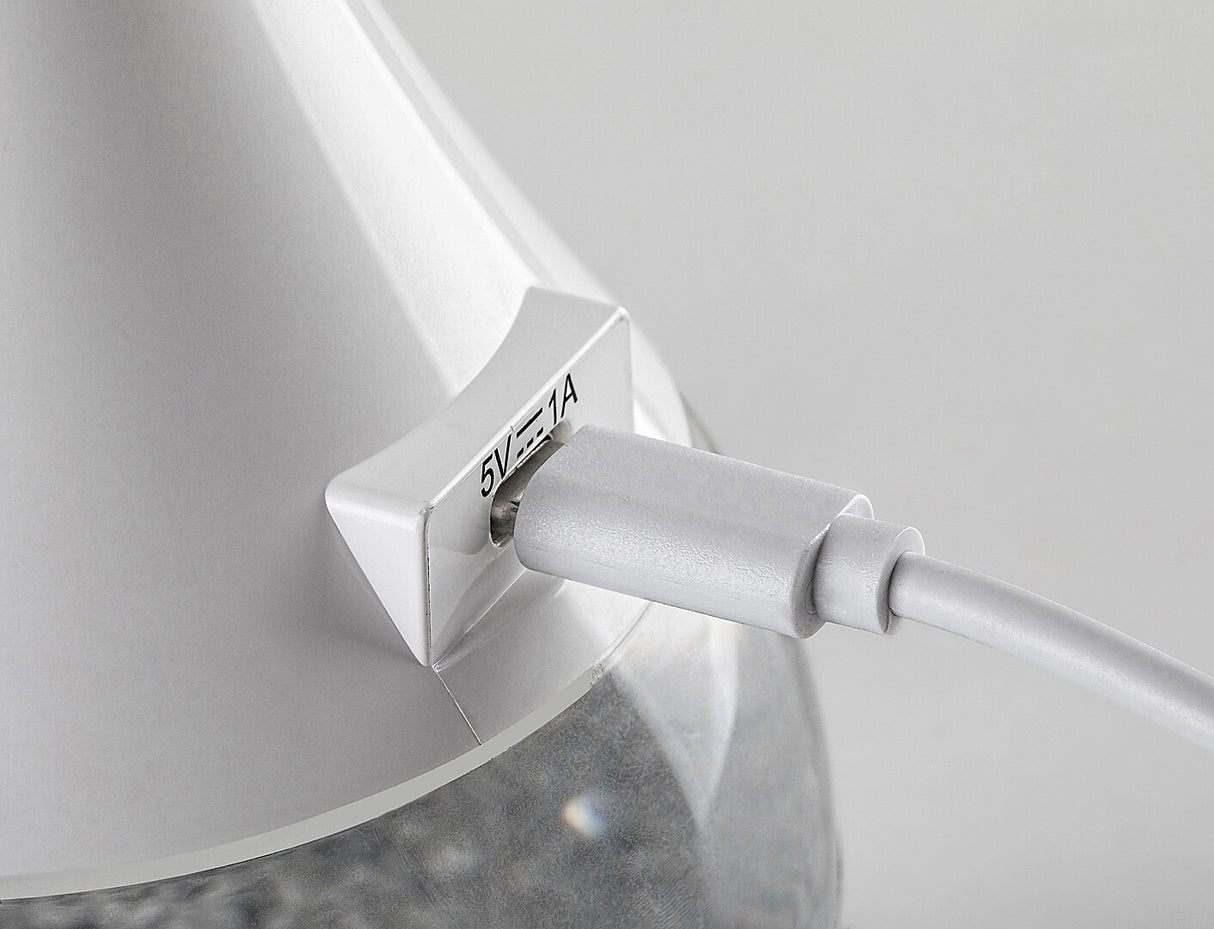 Lampa de birou Vivter, alb, LED 4W, 220lm, 4000K, IP20, Rabalux, 74248