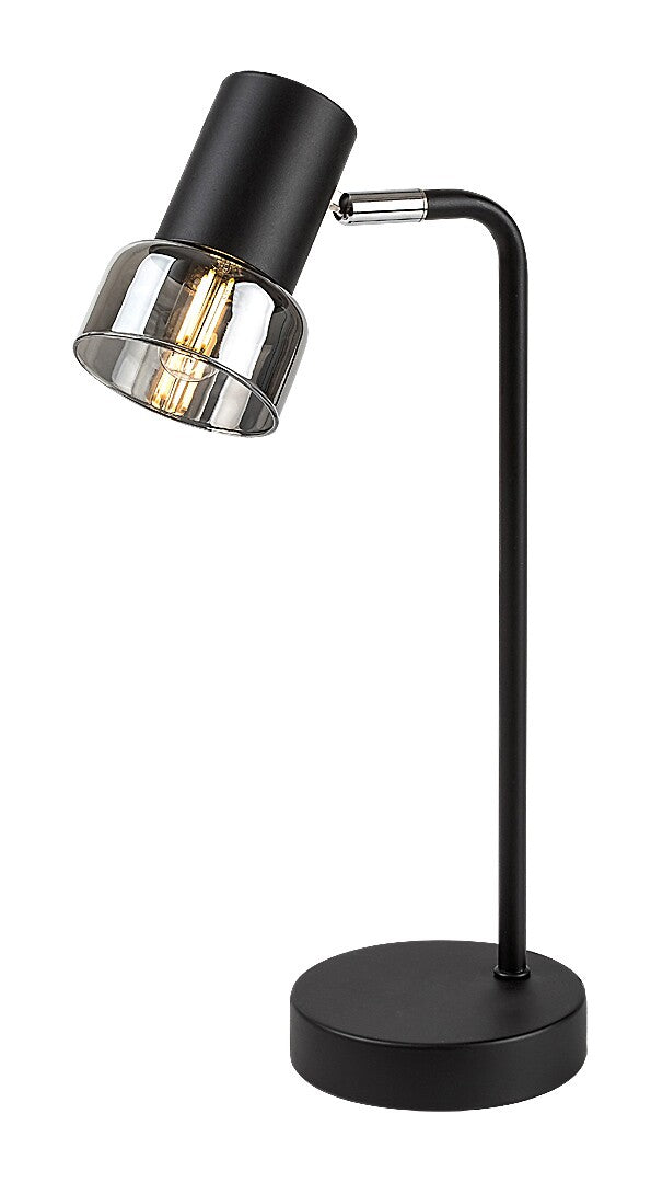 Lampa de birou Hatice, negru, 1 x E14, IP20, Rabalux, 74278
