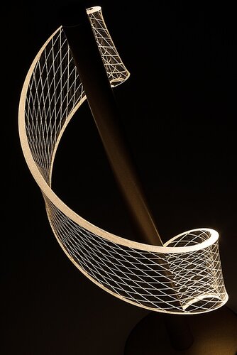 Veioza LED Zofrael, auriu mat, 6W, 450lm, 3000K, H.34cm, IP20, Rabalux, 74416