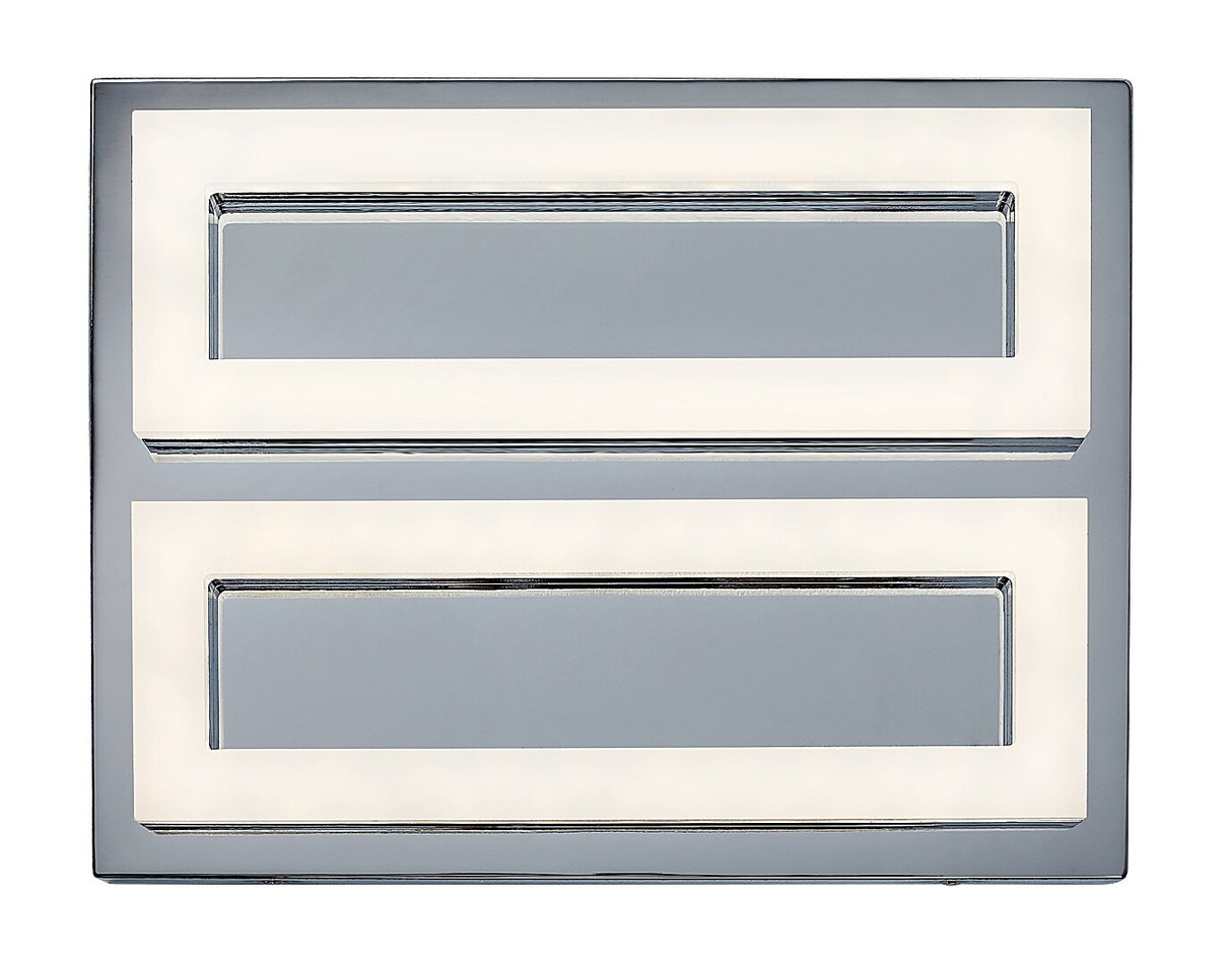 Plafoniera baie Blas, crom, LED, 24W, 2250 lumeni, 4000K, L.30 cm, IP44, Rabalux 75020