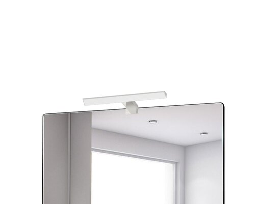 Aplica baie LED Loric, crom, 6W, 375lm, 4000K, L.30cm, IP44, Rabalux, 75023