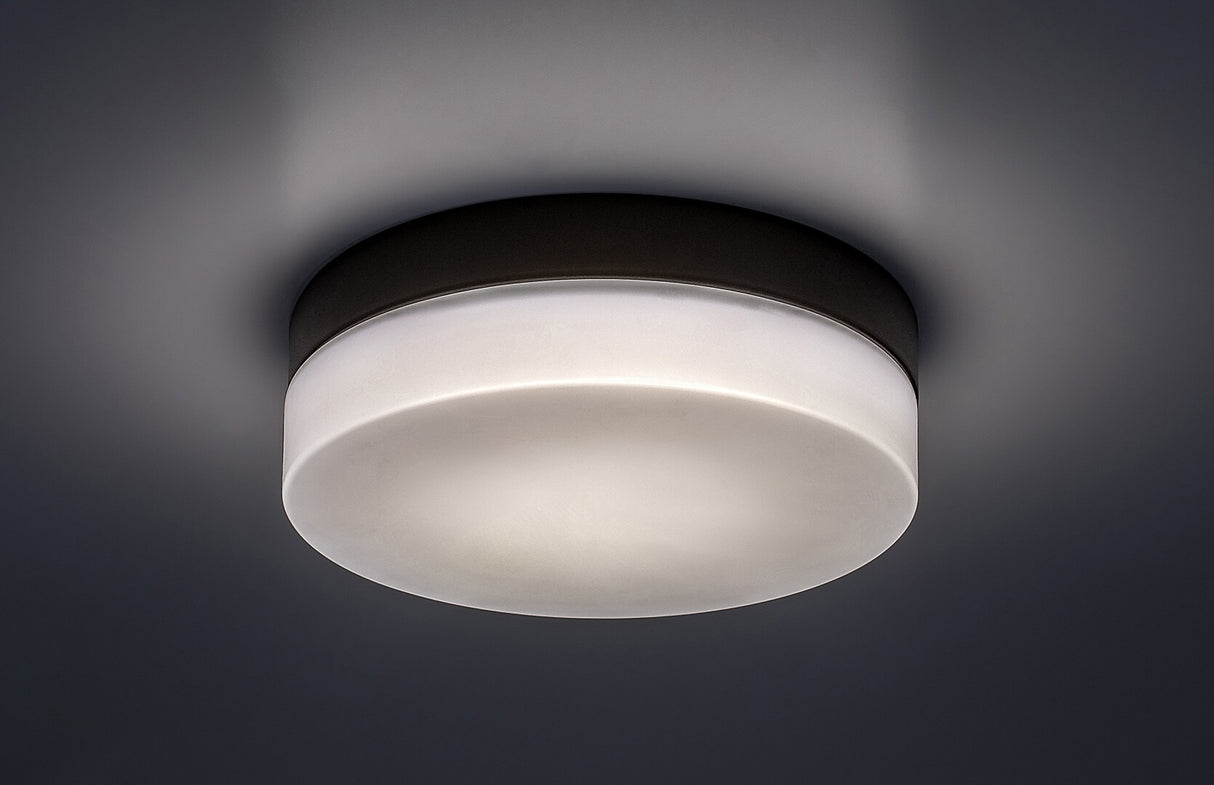 Plafoniera baie Gaelo, negru, LED, 18W, 1370 lumeni, 4000K, D.28 cm, IP44, Rabalux 75026