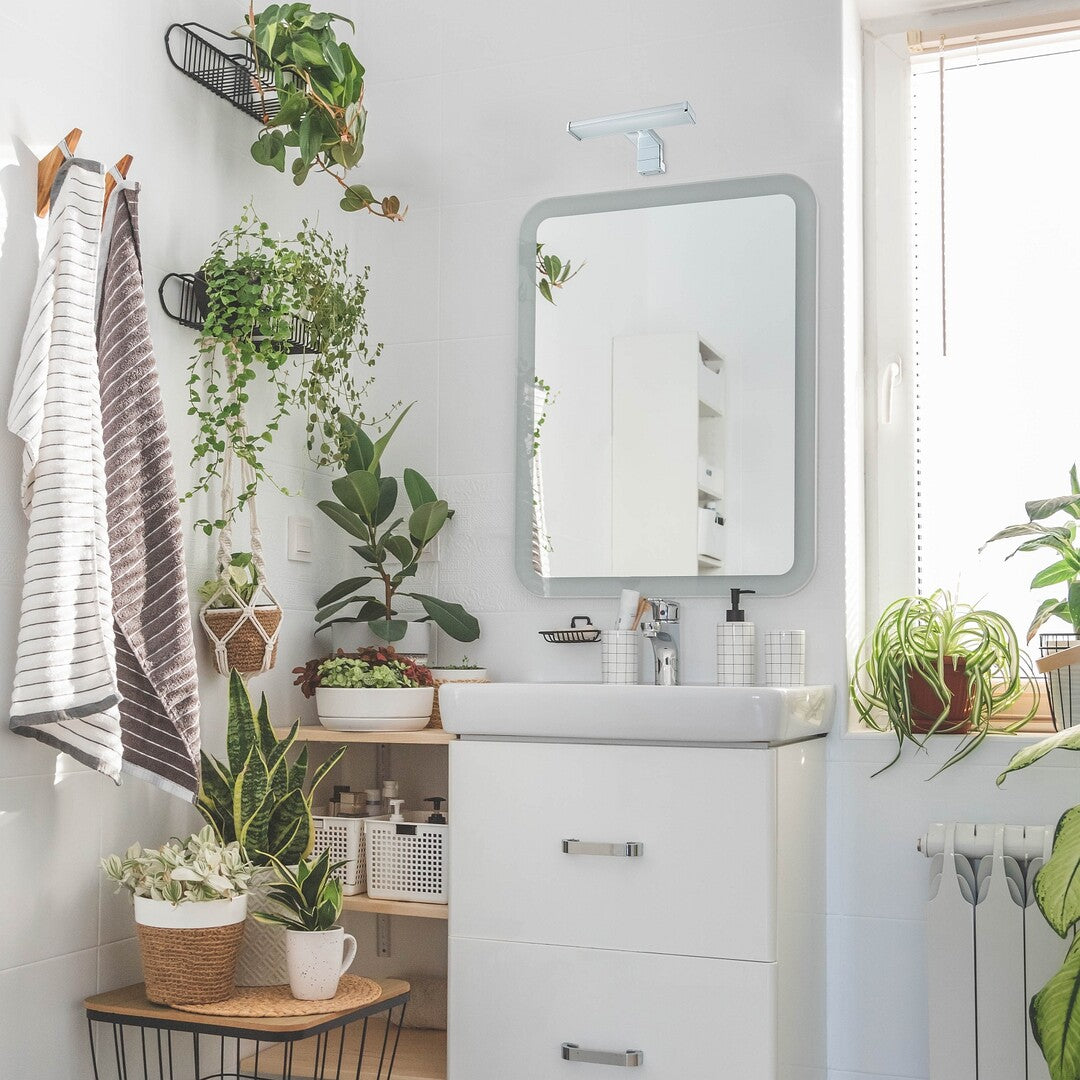 Lampa baie Levon, crom, 450lm, LED 4W, 4000K, L=20 cm, IP44, Rabalux 75039