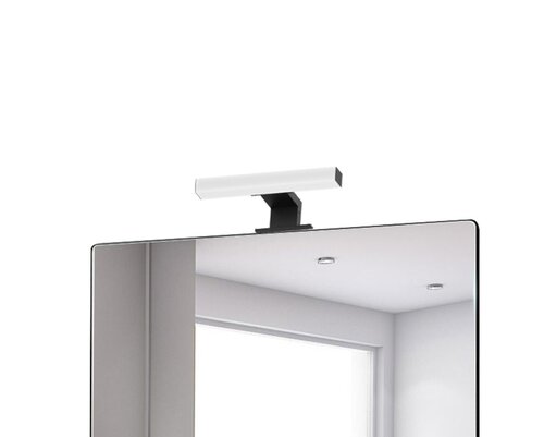 Lampa baie LED Oliro, negru, 4W, 350lm, 4000K, L.20cm, IP44, Rabalux, 75050