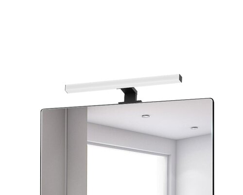 Lampa baie LED Oliro, negru, 6W, 640lm, 4000K, L.40cm, IP44, Rabalux, 75051