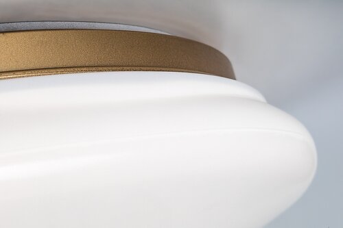 Plafoniera baie LED Caliope, auriu, 24W, 1700lm, 4000K, D.41cm, IP44, Rabalux, 75053