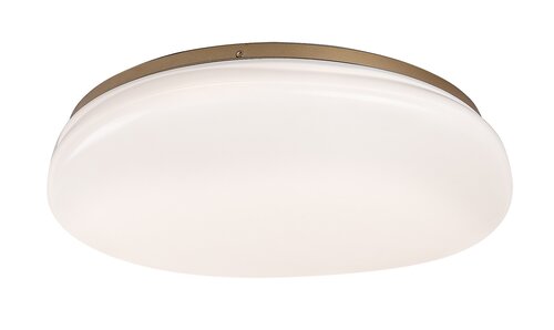 Plafoniera baie LED Caliope, auriu, 24W, 1700lm, 4000K, D.41cm, IP44, Rabalux, 75053