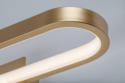 Aplica baie LED Odran, auriu, 15W, 1200lm, 4000K, L.40cm, IP44, Rabalux, 75055