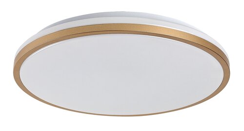 Plafoniera baie LED Slava, auriu, 18W, 1170lm, 4000K, D.34cm, IP44, Rabalux, 75058