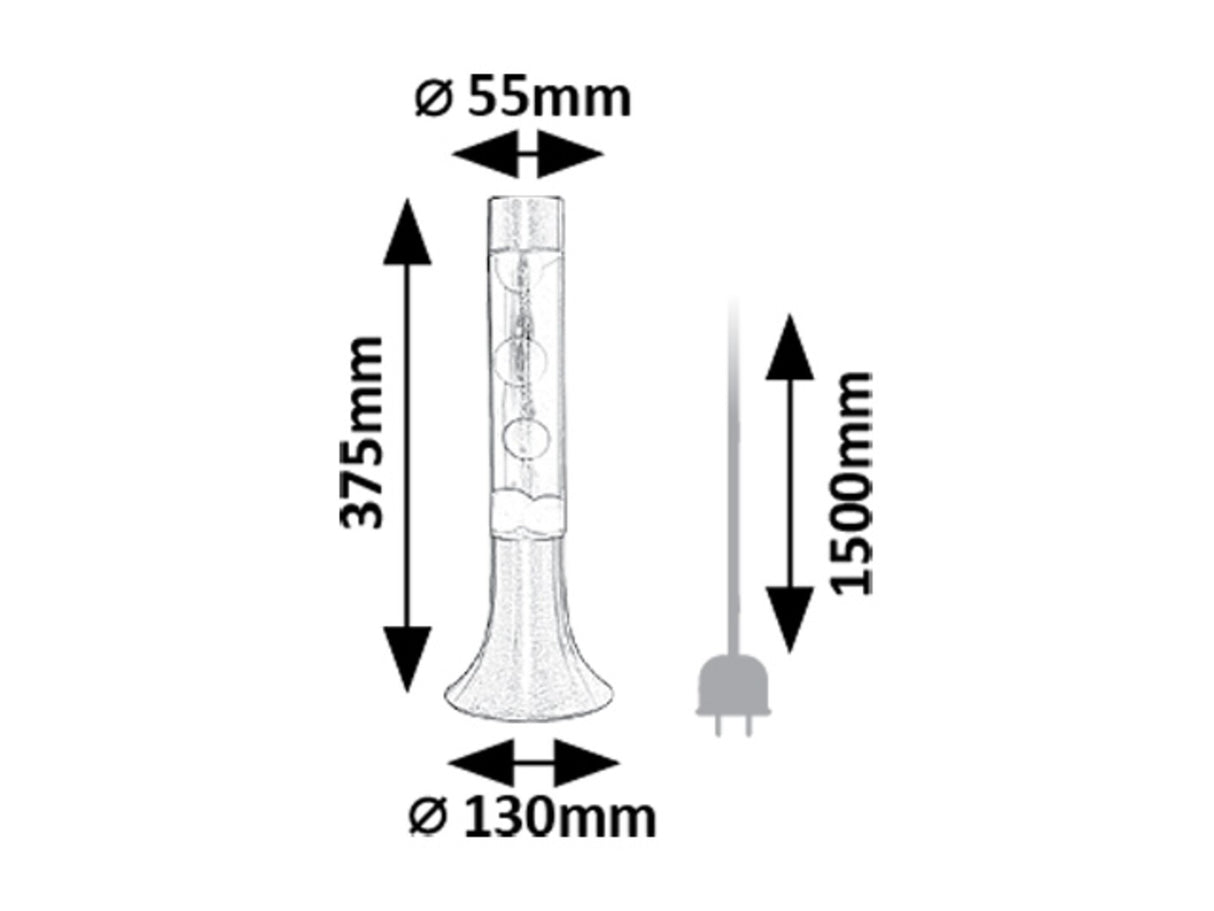 Veioza lava Poppilol, LED, 34 lumeni, Rabalux 76026