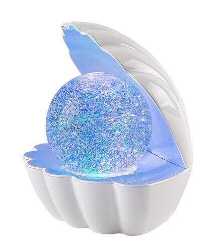 Veioza LED pe baterii Sparkly, alb, 0.8W, H.15cm, RGB, IP20, Rabalux, 76030