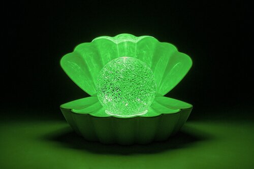 Veioza LED pe baterii Sparkly, alb, 0.8W, H.15cm, RGB, IP20, Rabalux, 76030