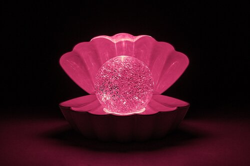 Veioza LED pe baterii Sparkly, alb, 0.8W, H.15cm, RGB, IP20, Rabalux, 76030