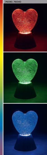 Veioza LED pe baterii Sparkly, alb, 0.8W, H.15cm, RGB, IP20, Rabalux, 76030