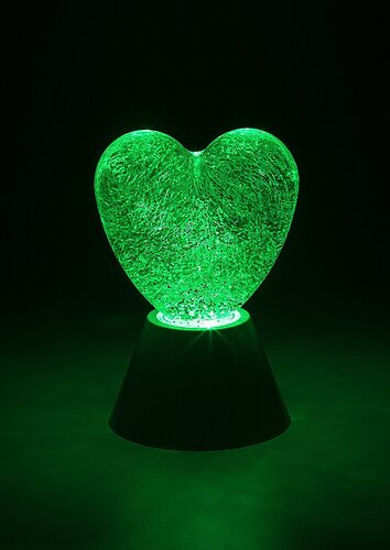 Veioza LED pe baterii Sparkly, alb, 0.8W, H.16cm, RGB, IP20, Rabalux, 76040