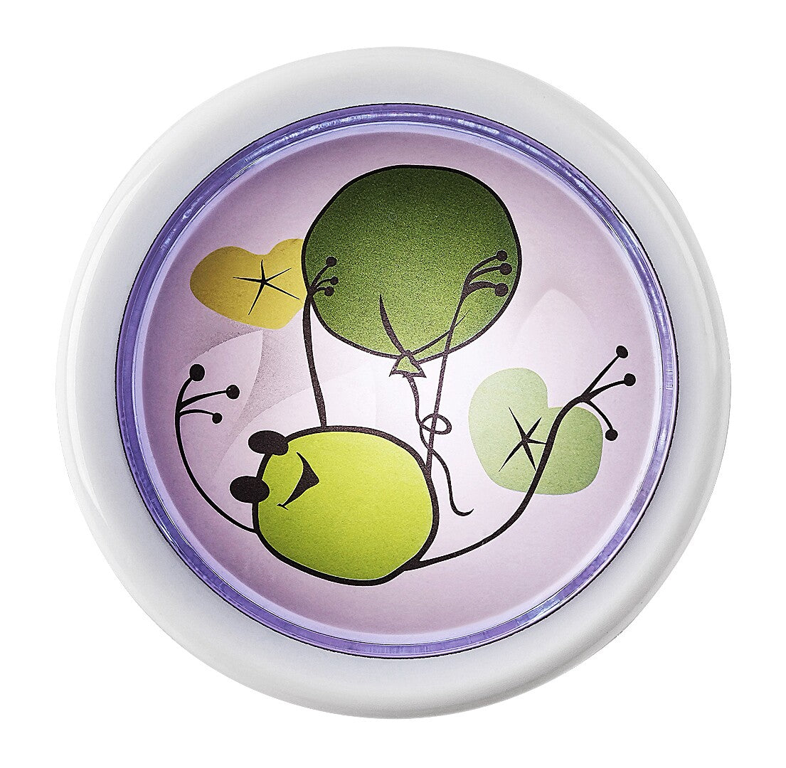Lampa de veghe LED pentru copii Froggo, alb, 0,3W, D.10cm ,IP20, Rabalux, 76071