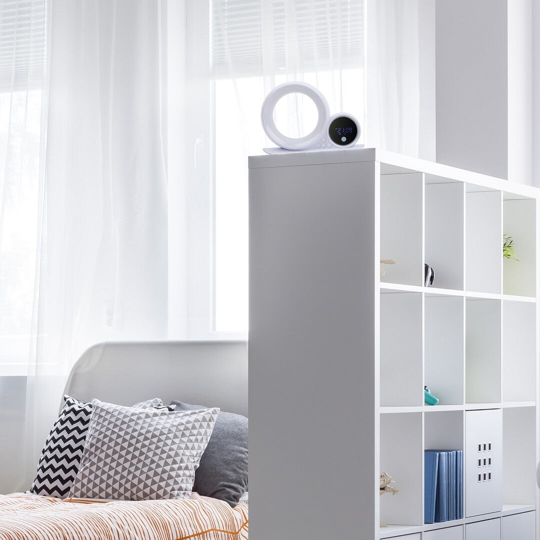 Veioza Wakeway, alb, LED 5W, IP20, Rabalux, 76109