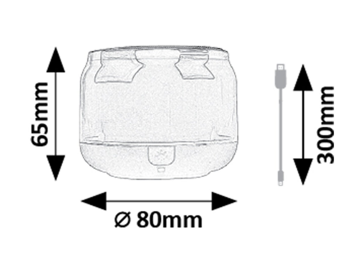 Veioza pentru copii Radelia, negru, LED 3W, IP20, Rabalux, 76110