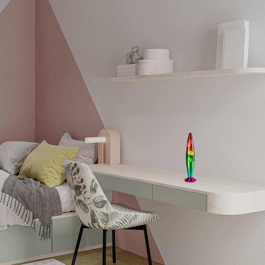 Veioza lava Lollipop Rainbow 2, LED, 29 lumeni, Rabalux 76111..