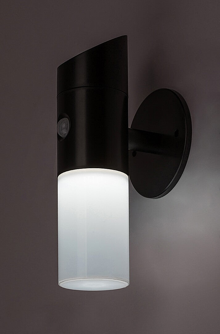 Aplica LED exterior solara Lutto, negru, 1W, IP44, Rabalux, 77030