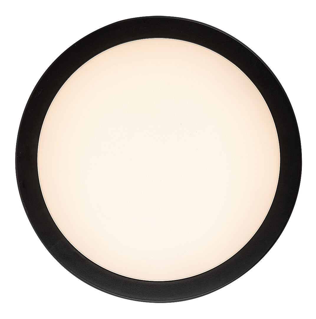 Plafoniera LED exterior Indre, negru, 28W, 2450lm, 3000K/4000K/6500K, IP54, Rabalux, 77035