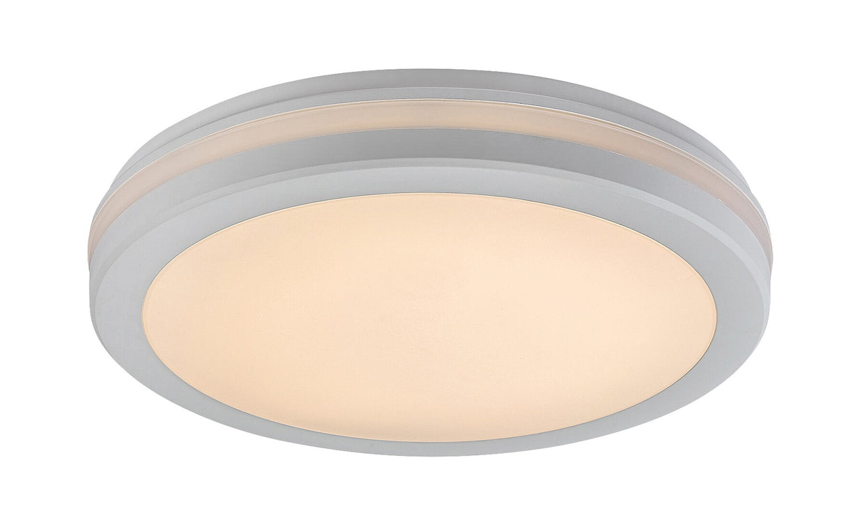 Plafoniera LED exterior Indre, alb, 28W, 2600lm, 3000K/4000K/6500K, IP54, Rabalux, 77036