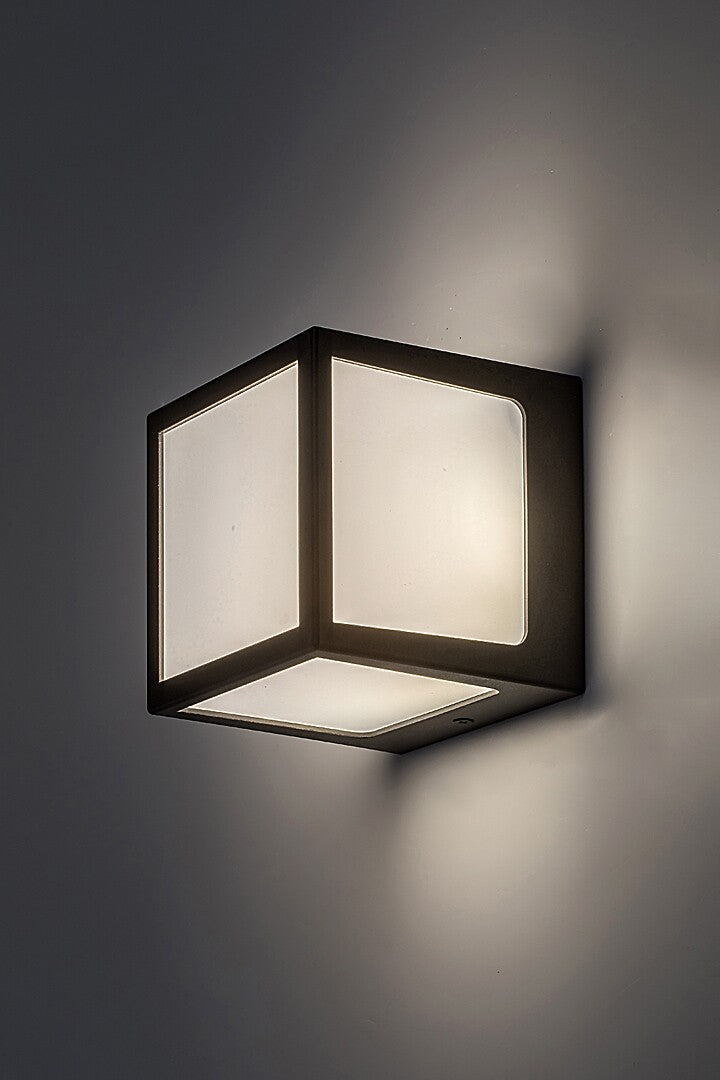 Aplica LED exterior Rennes, antracit, 10W, 580lm, 4000K, IP54, Rabalux, 77042