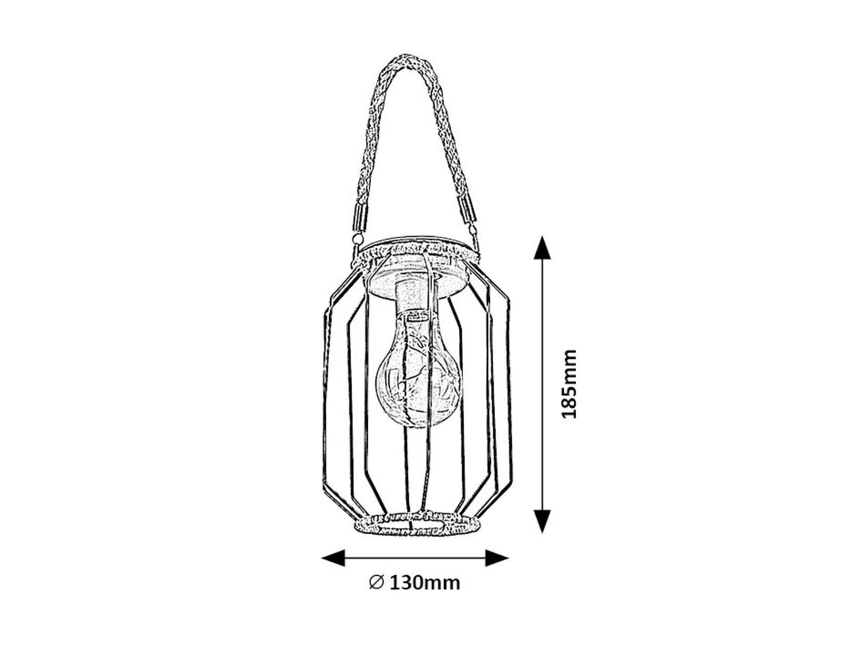 Lampa LED exterior solara Sluis, negru, 0,2W, IP44, Rabalux, 77046