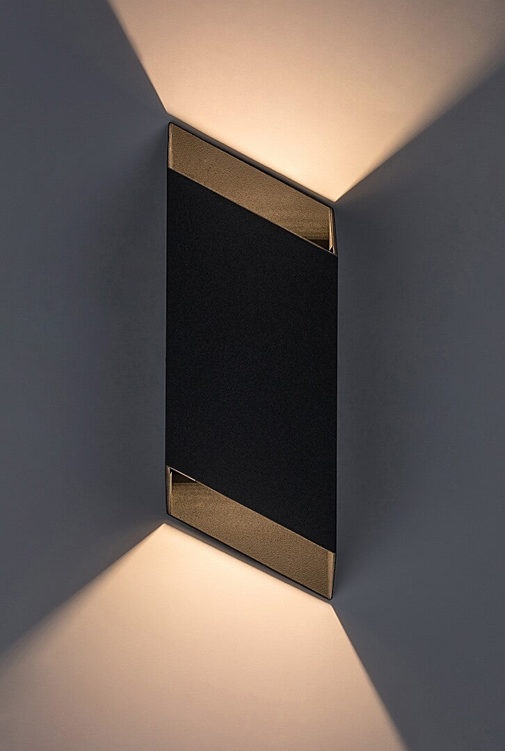 Aplica LED exterior Tilburg, antracit, 10W, 350lm, 3000K, IP54, Rabalux, 77050