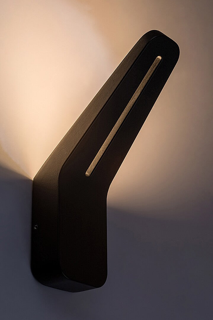 Aplica LED exterior Ognon, antracit, 8W, 500lm, 3000K, IP54, Rabalux, 77051