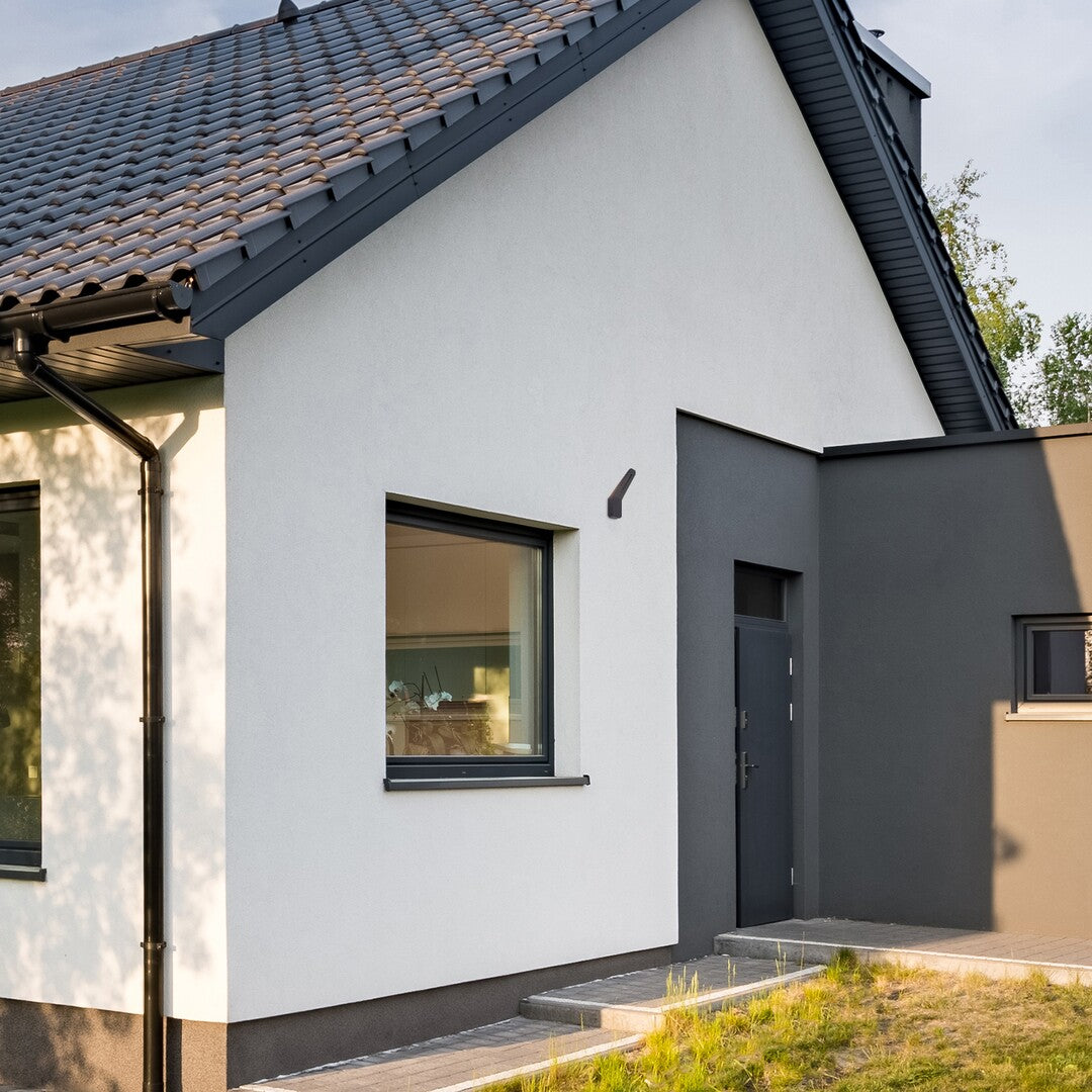 Aplica LED exterior Ognon, antracit, 8W, 500lm, 3000K, IP54, Rabalux, 77051