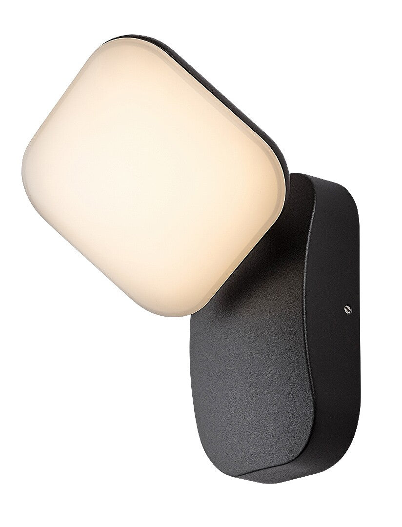Aplica LED exterior Odiel, negru, 12W, 800lm, 3000K, IP44, Rabalux, 77057