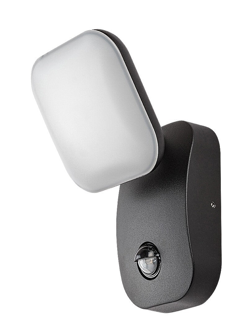 Aplica LED exterior Odiel, negru, 12W, 850lm, 3000K, IP44, Rabalux, 77058