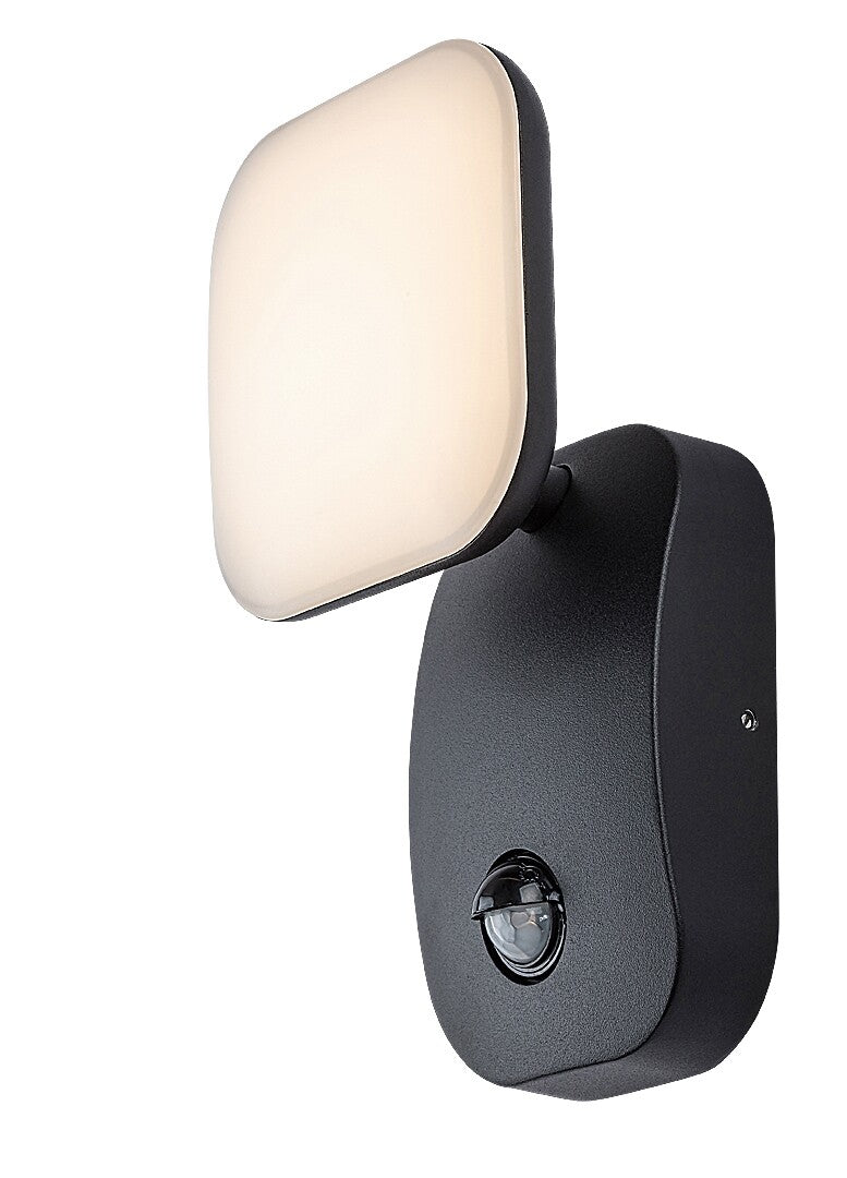 Aplica LED exterior Odiel, negru, 12W, 850lm, 3000K, IP44, Rabalux, 77058