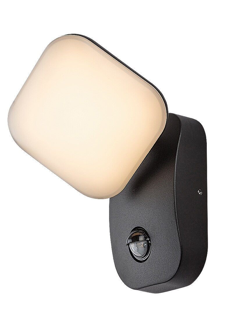 Aplica LED exterior Odiel, negru, 12W, 850lm, 3000K, IP44, Rabalux, 77058