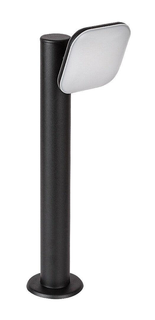 Stalp exterior LED Odiel, negru, 12W, 750lm, 3000K, H.50, IP44, Rabalux, 77059