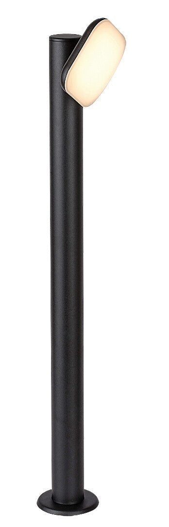 Stalp exterior LED Odiel, negru, 12W, 720lm, 3000K, H.80, IP44, Rabalux, 77060