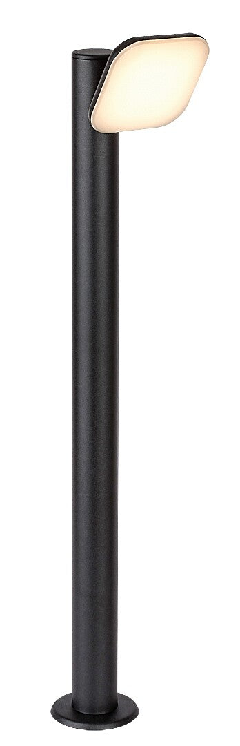 Stalp exterior LED Odiel, negru, 12W, 720lm, 3000K, H.80, IP44, Rabalux, 77060
