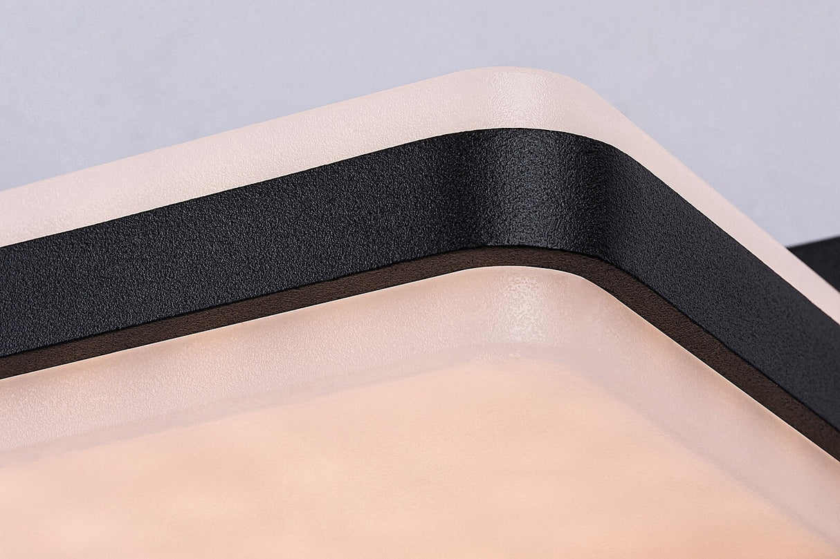 Aplica LED exterior Gendt, negru, 12W, 800lm, 3000K, IP44, Rabalux, 77061