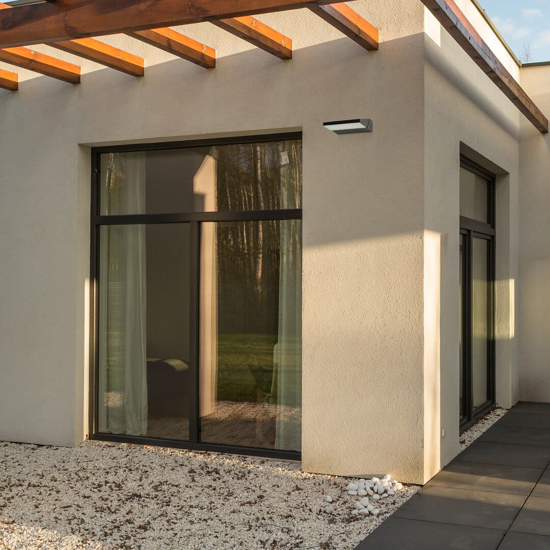 Aplica LED exterior Senica, negru, 13W, 540lm, 4000K, IP65, Rabalux, 77064