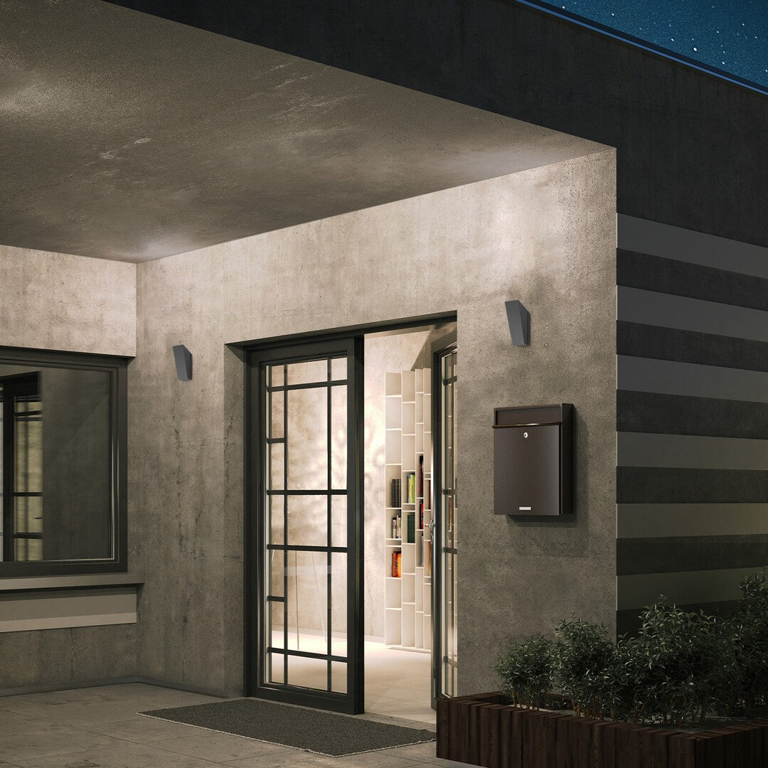 Aplica LED exterior Temse, antracit, 3W, 140lm, 4000K, IP65, Rabalux, 77065