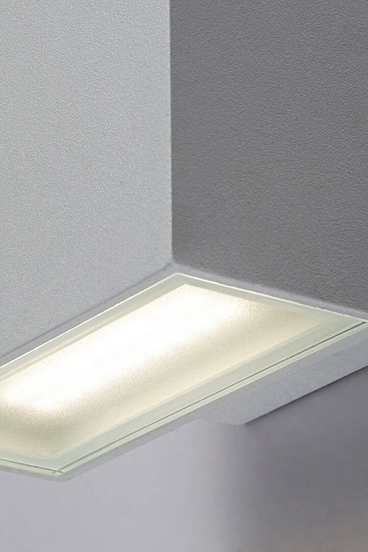 Aplica LED exterior Mataro, aluminiu, 7W, 580lm, 4000K, L.9cm, IP54, Rabalux, 77074