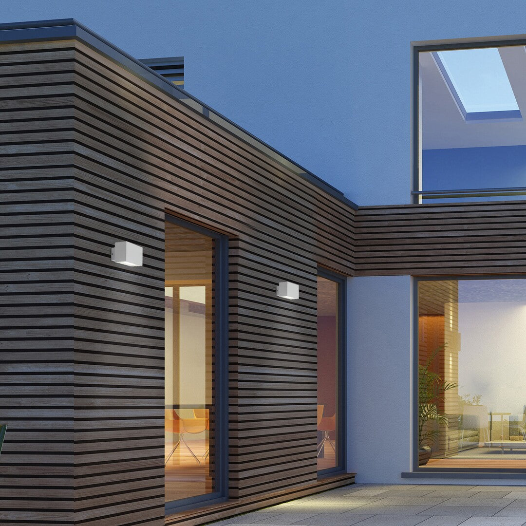 Aplica LED exterior Mataro, aluminiu, 7W, 580lm, 4000K, L.9cm, IP54, Rabalux, 77074