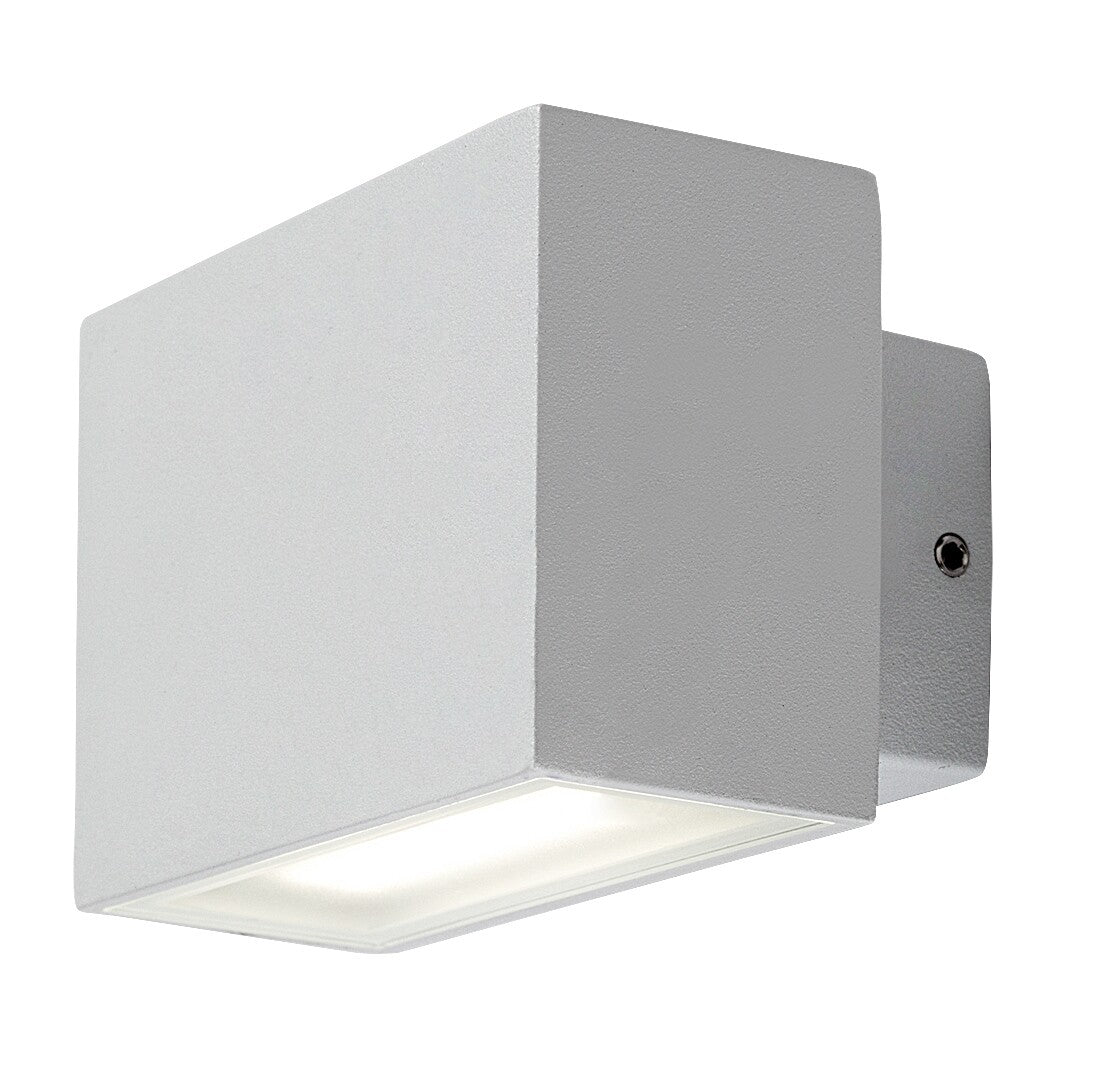Aplica LED exterior Mataro, aluminiu, 7W, 580lm, 4000K, L.9cm, IP54, Rabalux, 77074