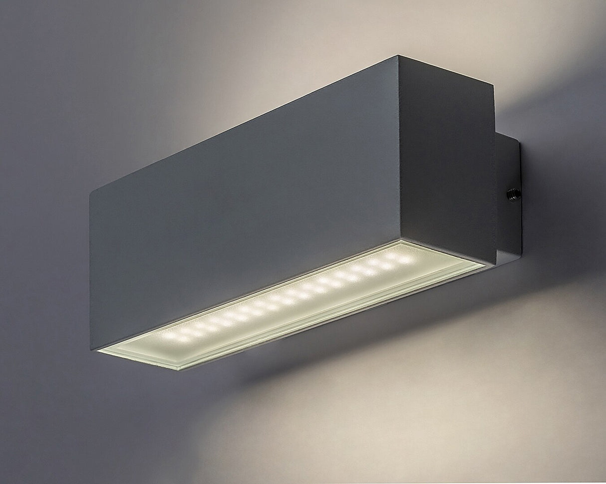 Aplica LED exterior Mataro, alb, 10W, 970lm, 4000K, IP54, Rabalux, 77076