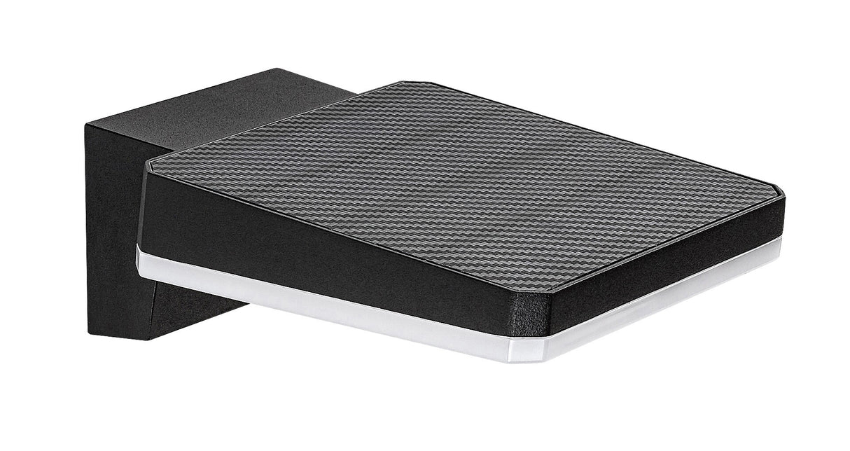 Aplica LED exterior solara Lasset, negru, 4.4W, IP54, Rabalux, 77078